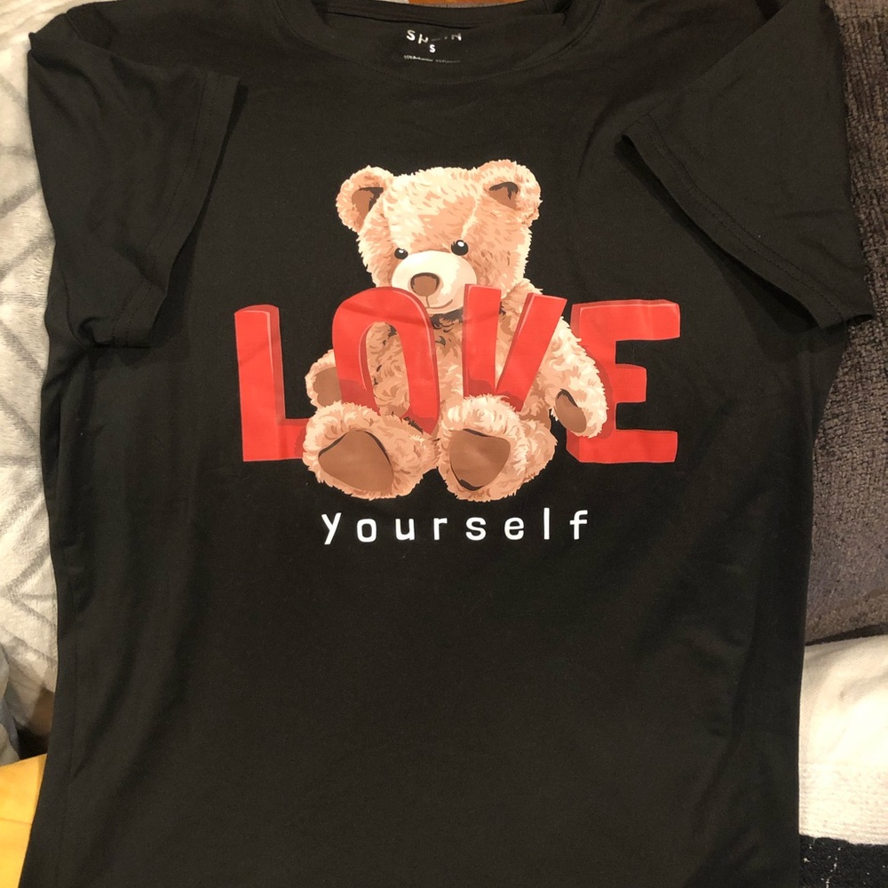 Shein teddy bear T-shirt Sz Small